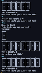 Screenshot of GoFish